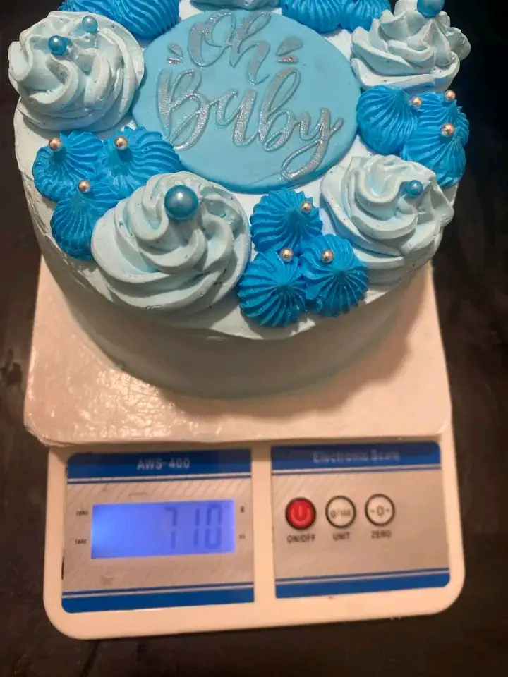 Bulk order custom cake for baby boy Murtuza with M.Murtaza name decorations - Personalized Baby Cakes Karachi By Whisk And Sift